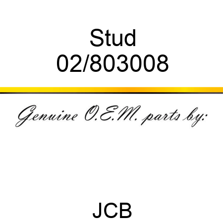 Stud 02/803008