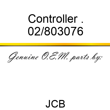 Controller . 02/803076