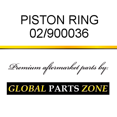 PISTON RING 02/900036