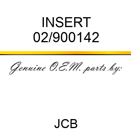 INSERT 02/900142