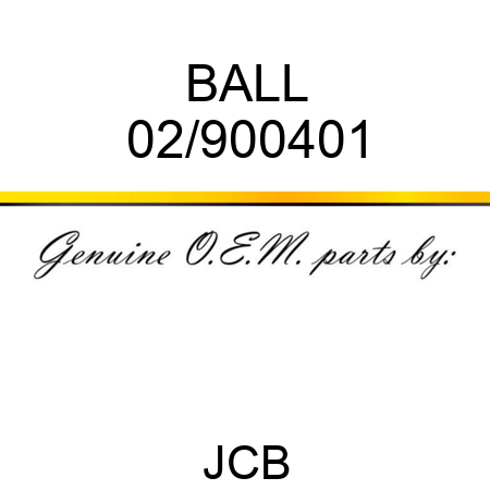 BALL 02/900401