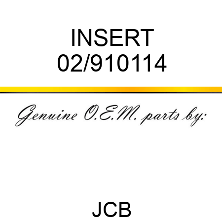 INSERT 02/910114