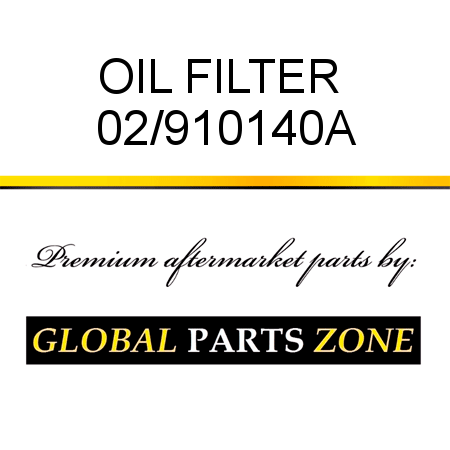 OIL FILTER  02/910140A