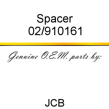 Spacer 02/910161