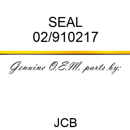 SEAL 02/910217