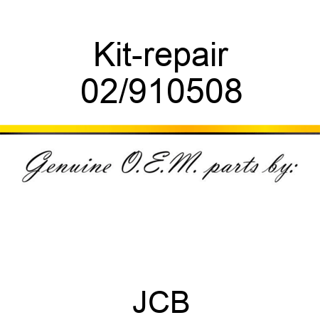 Kit-repair 02/910508