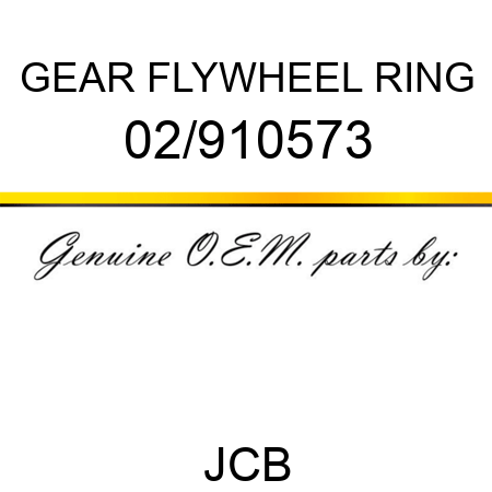 GEAR FLYWHEEL RING 02/910573