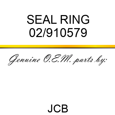 SEAL RING 02/910579