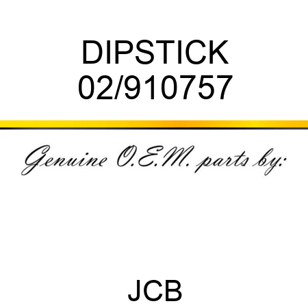 DIPSTICK 02/910757