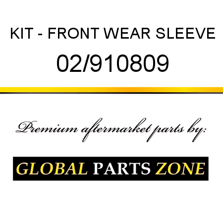 KIT - FRONT WEAR SLEEVE 02/910809