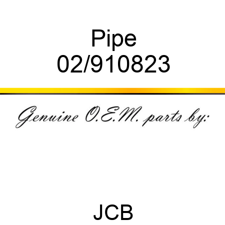 Pipe 02/910823