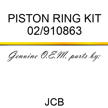 PISTON RING KIT 02/910863