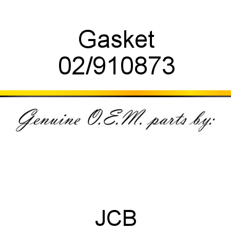 Gasket 02/910873