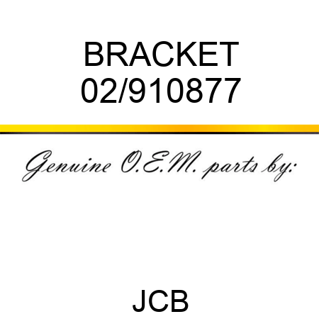 BRACKET 02/910877