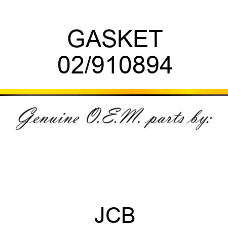 GASKET 02/910894