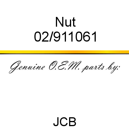Nut 02/911061