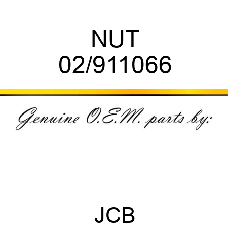 NUT 02/911066