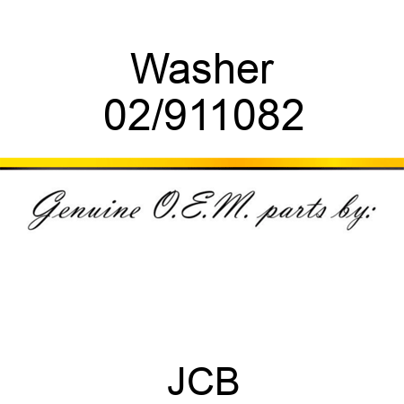 Washer 02/911082