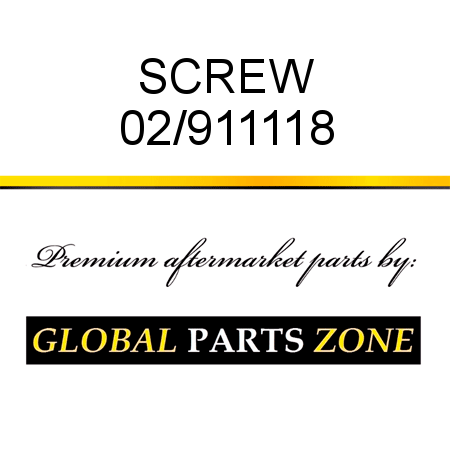 SCREW 02/911118