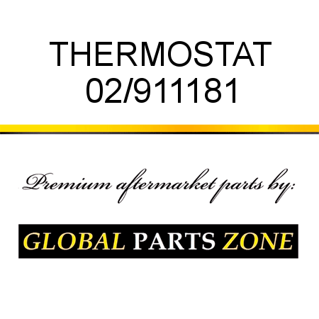 THERMOSTAT 02/911181