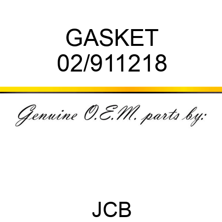 GASKET 02/911218