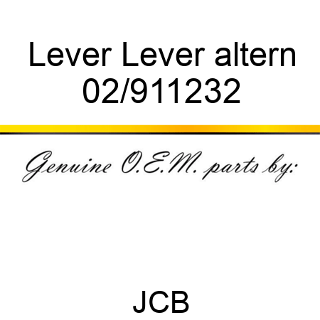 Lever Lever altern 02/911232