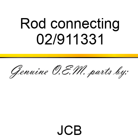 Rod connecting 02/911331