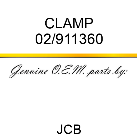 CLAMP 02/911360