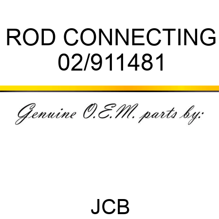 ROD CONNECTING 02/911481