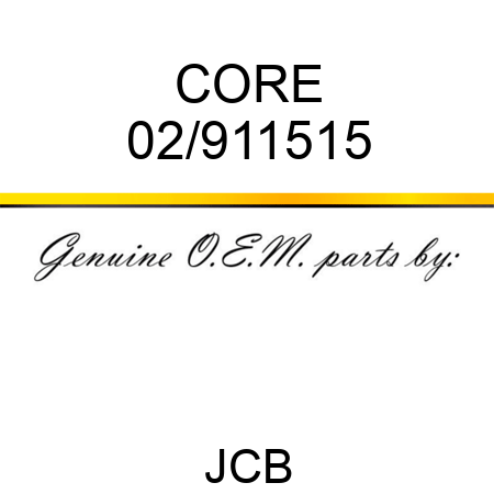 CORE 02/911515