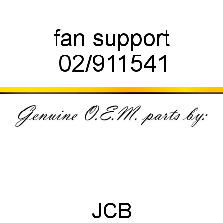 fan, support 02/911541