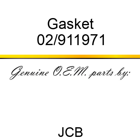 Gasket 02/911971