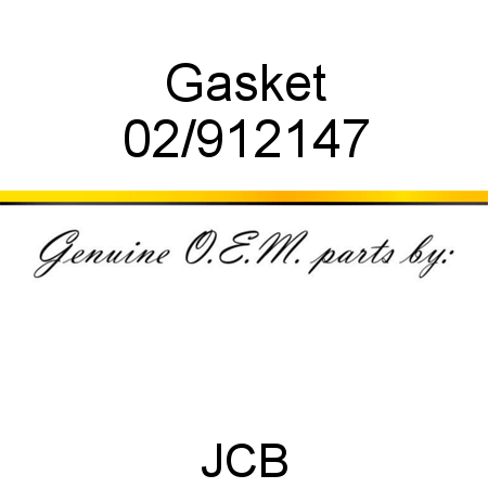 Gasket 02/912147