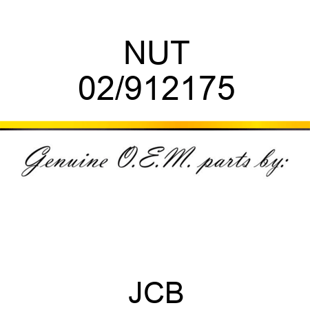 NUT 02/912175