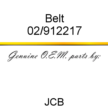 Belt 02/912217