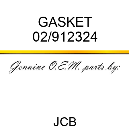 GASKET 02/912324