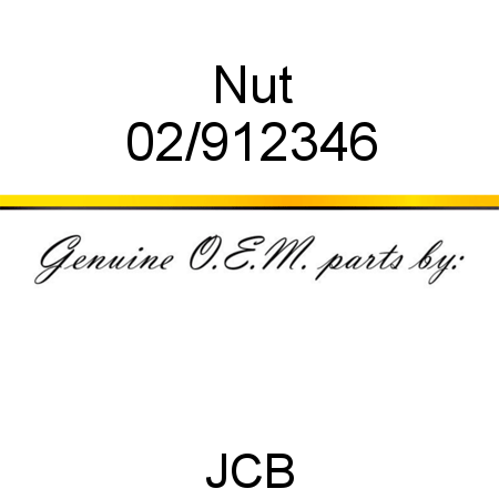 Nut 02/912346