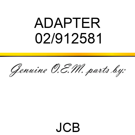 ADAPTER 02/912581