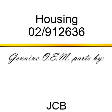 Housing 02/912636