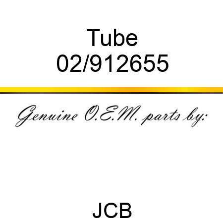 Tube 02/912655