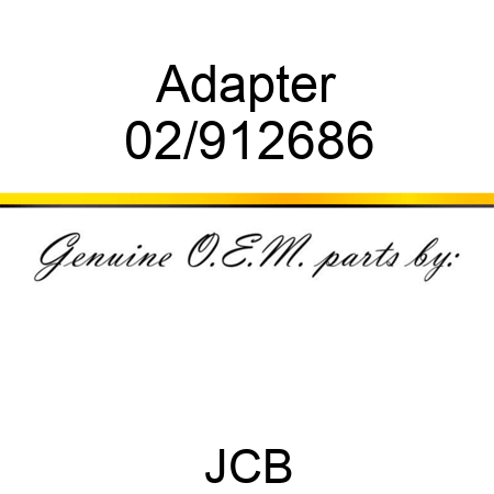 Adapter 02/912686