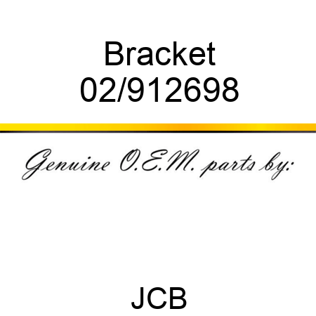 Bracket 02/912698