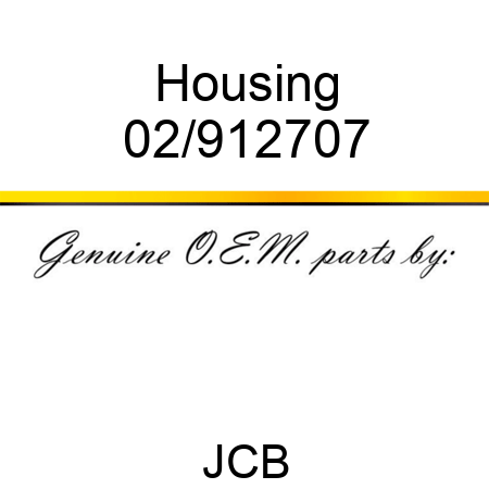 Housing 02/912707