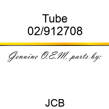 Tube 02/912708