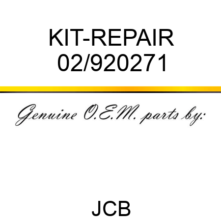 KIT-REPAIR 02/920271