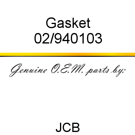 Gasket 02/940103