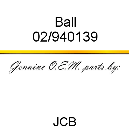 Ball 02/940139