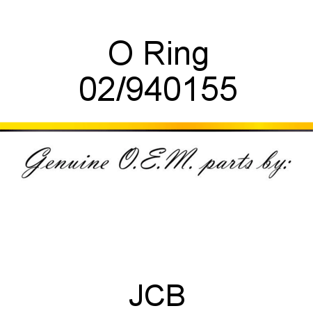 O Ring 02/940155
