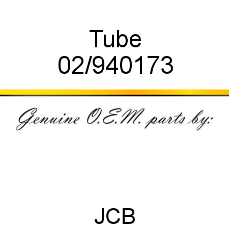 Tube 02/940173