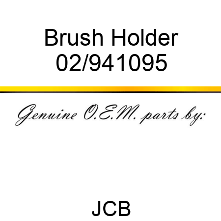 Brush Holder 02/941095